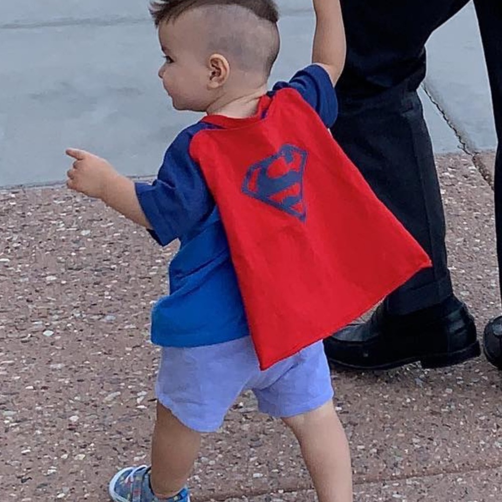 GAP Superman cape tshirt